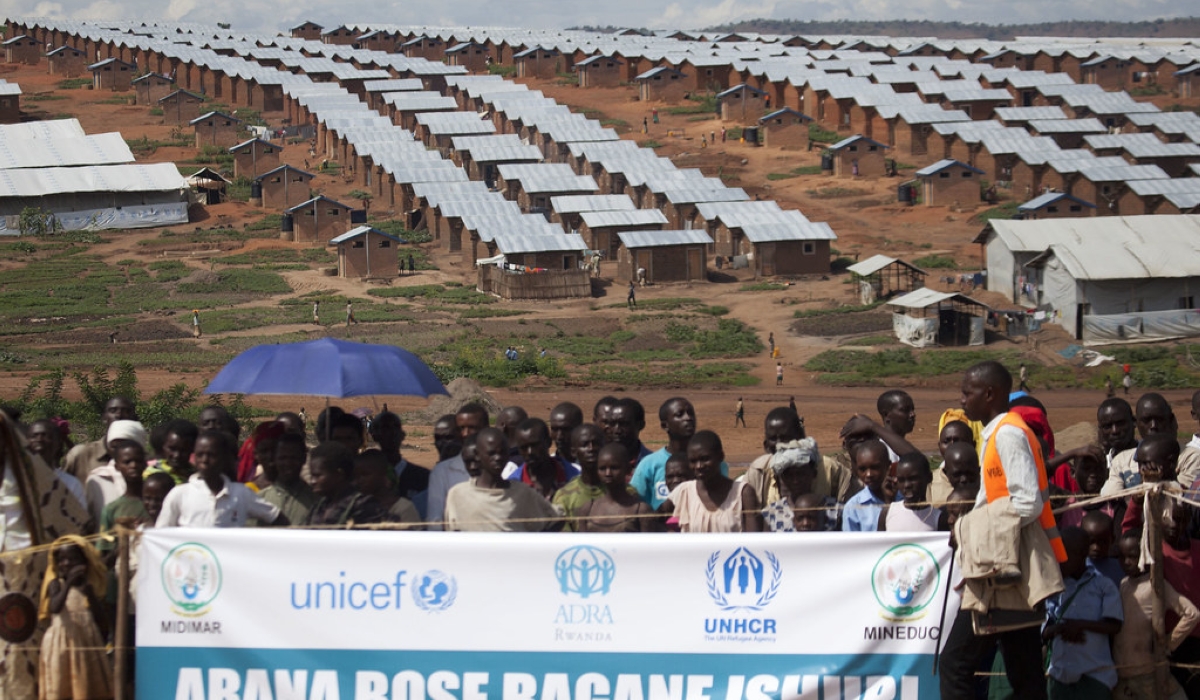 A view of Mahama refugee camp in Kirehe. Thousands of refugees and local residents in Rwanda will soon have greater access to schools. Sam Ngendahimana