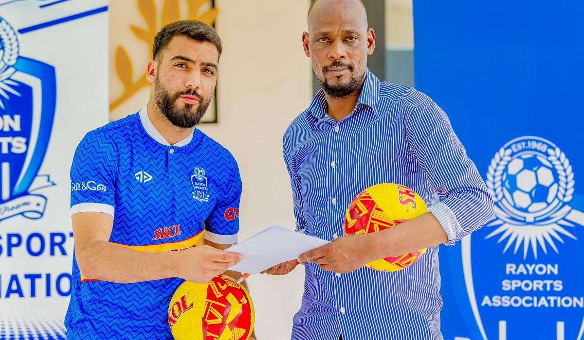 Tunisian midfielder Mohamed Chelly has completed his move to Rayon Sports on a one-year deal-courtesy