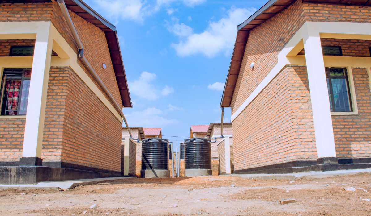 Some of the newly constructed housing units that were handed over to sixteen families in Nyagatare as apart of Kwibohora 31, on Thursday, July 3. Photos by Emmanuel Nkangura.