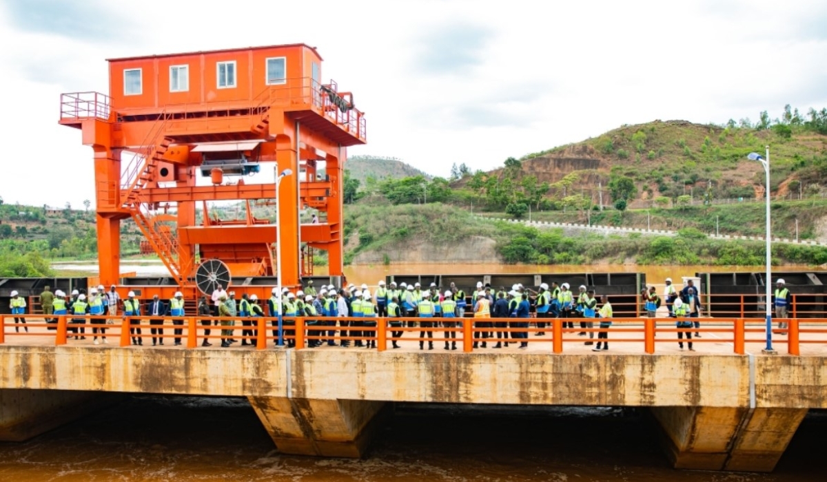 A view of Rusumo Hydro power Project, an 80-megawatt venture set to boost energy generation in the three countries. Emmanuel Nkangura