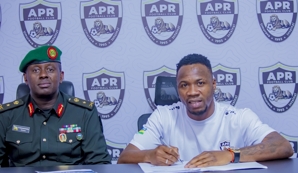 Ivorian striker William Togui Mel has completed his move to APR FC on a two-year deal-courtesy