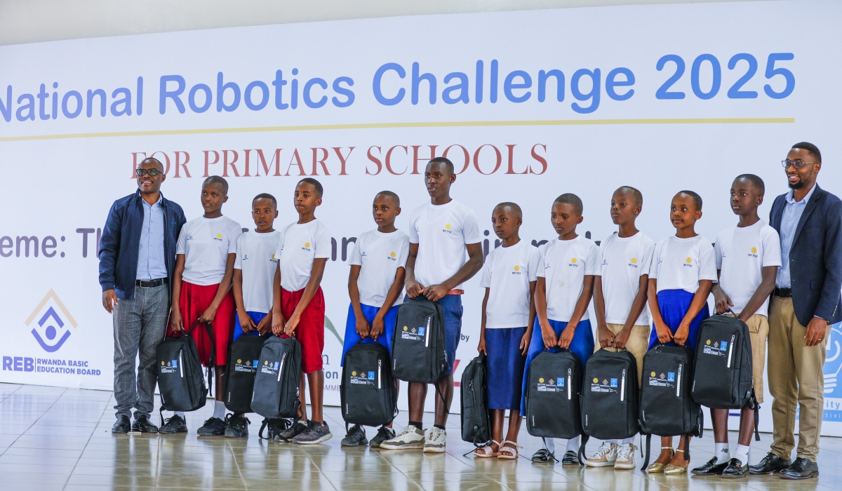 The competition brought together 60 primary school students aged 8 to 11 from across the country, on July 7. All photos by Craish BAHIZI