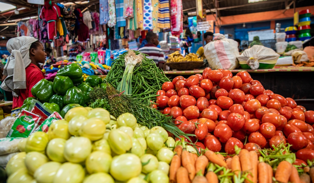 Vegetables at Kimironko market. Courtesy