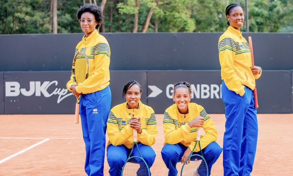 Rwanda has been pooled in Group C in the Billie Jean King Cup Africa Group IV which kicks off Monday, July14 at IPRC-Kigali Ecology Tennis Club