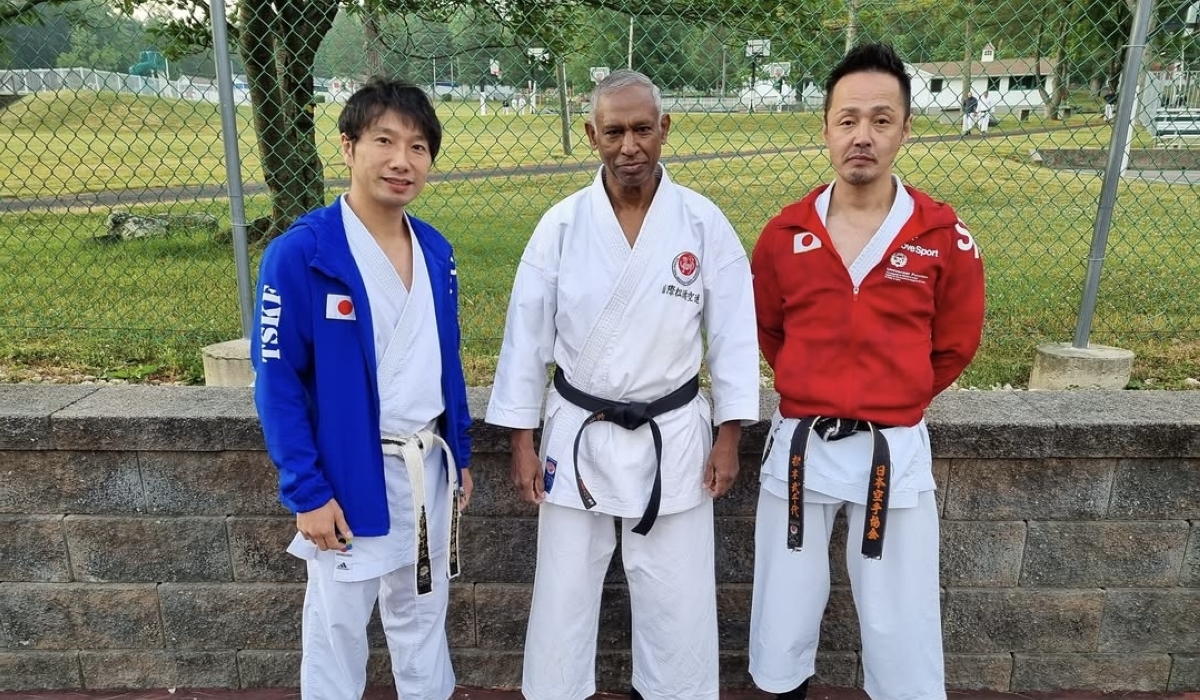 South African karate instructor San Pillay (c) will headline the second edition of the International Gasshuku ISKF Rwanda seminar in Kigali from July 18-20-courtesy