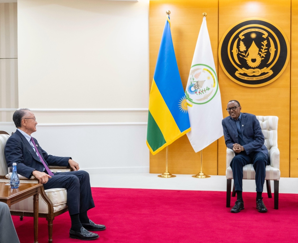 Kagame discusses partnerships with Rio Tinto, UGHE delegations