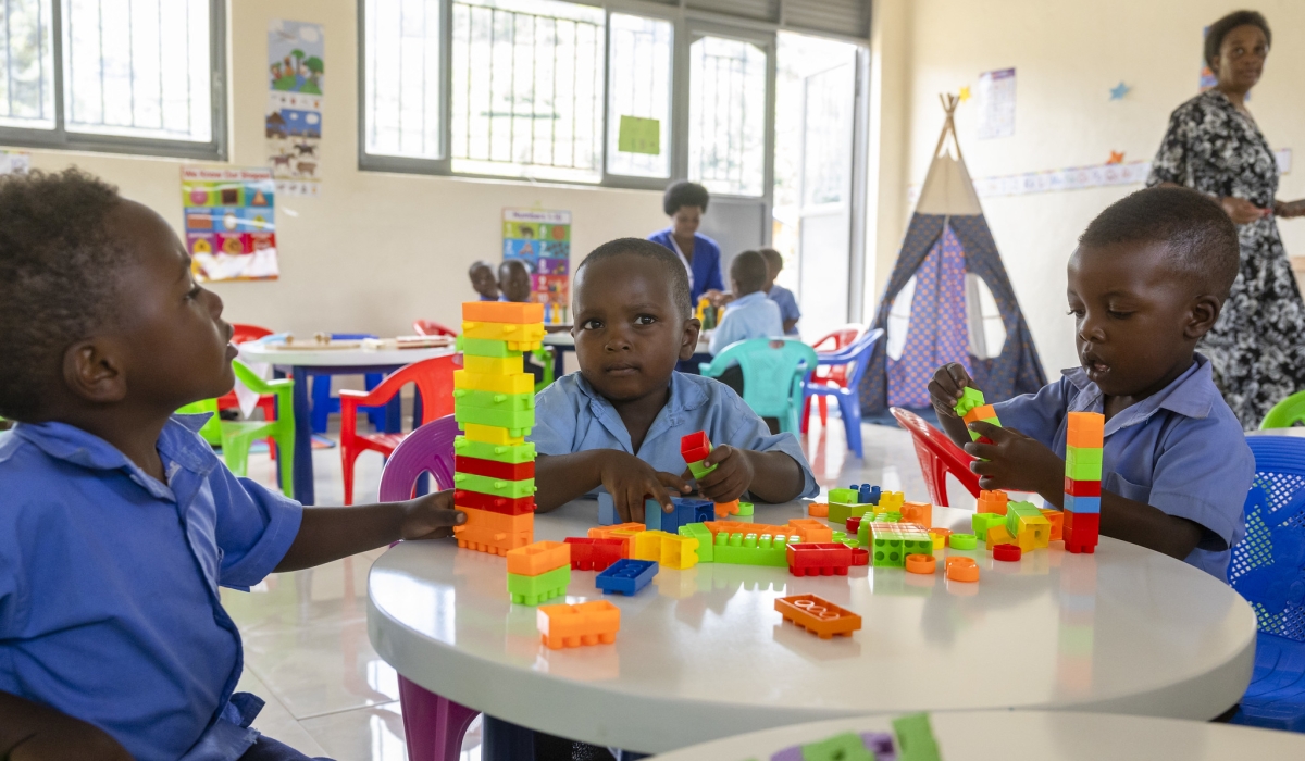  Students attend class following the government’s revised school hours for lower primary learners, specifically P1 to P3. Photo by Olivie Mugwiza.