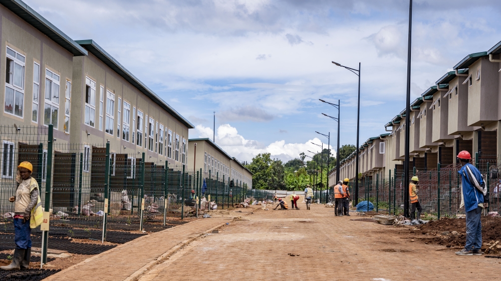 Bwiza Riverside is one of the affordable housing projects in Kigali, Rwanda, developed to provide decent and cost-effective homes for middle- and low-income earners. Photo by Emmanuel Dushimimana