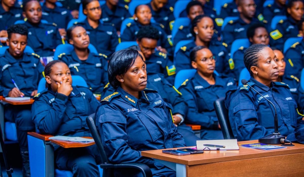 Police spokesperson ACP Boniface Rutikanga said Rwanda National Police is establishing ECD centers to support women in the force by addressing their specific needs and helping them work more effectively. Courtesy of RNP