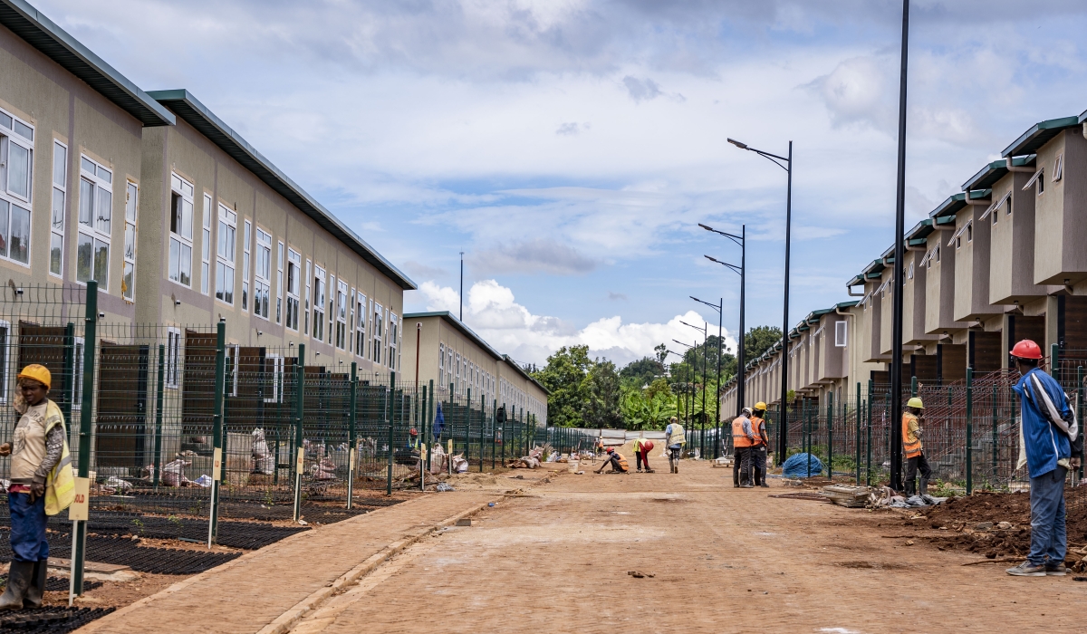 Bwiza Riverside is one of the affordable housing projects in Kigali, Rwanda, developed to provide decent and cost-effective homes for middle- and low-income earners. Photo by Emmanuel Dushimimana