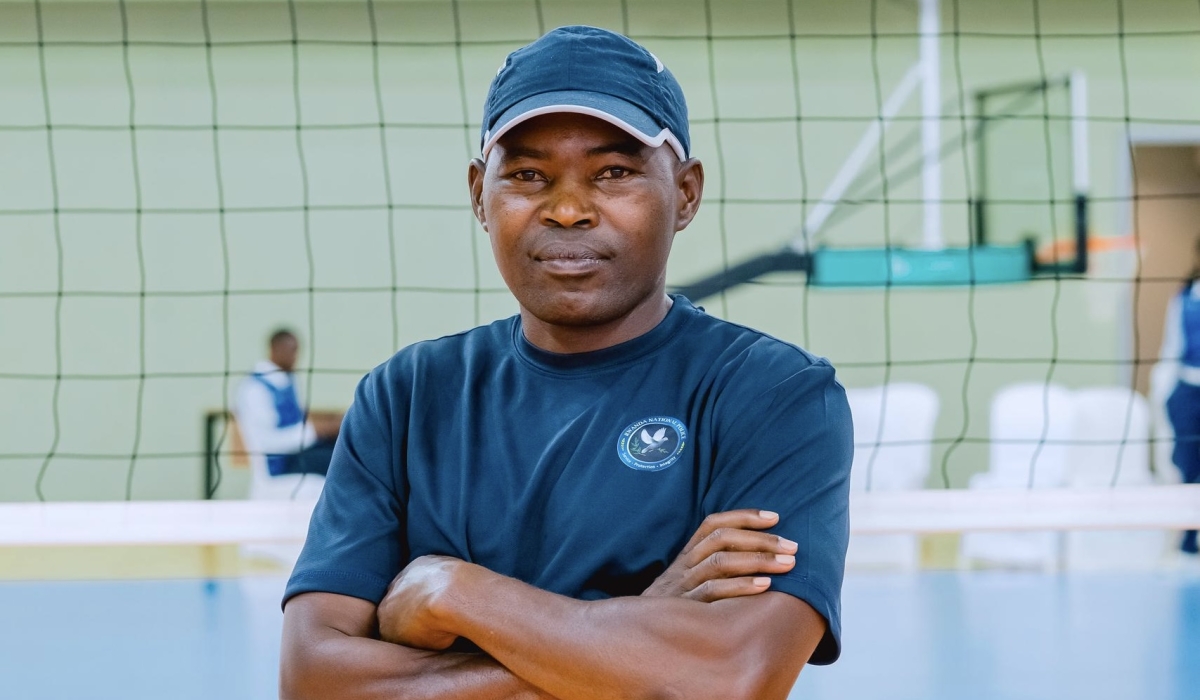 Veteran coach Christian Hatumimana has committed his future at Police WVC until 2027-courtesy