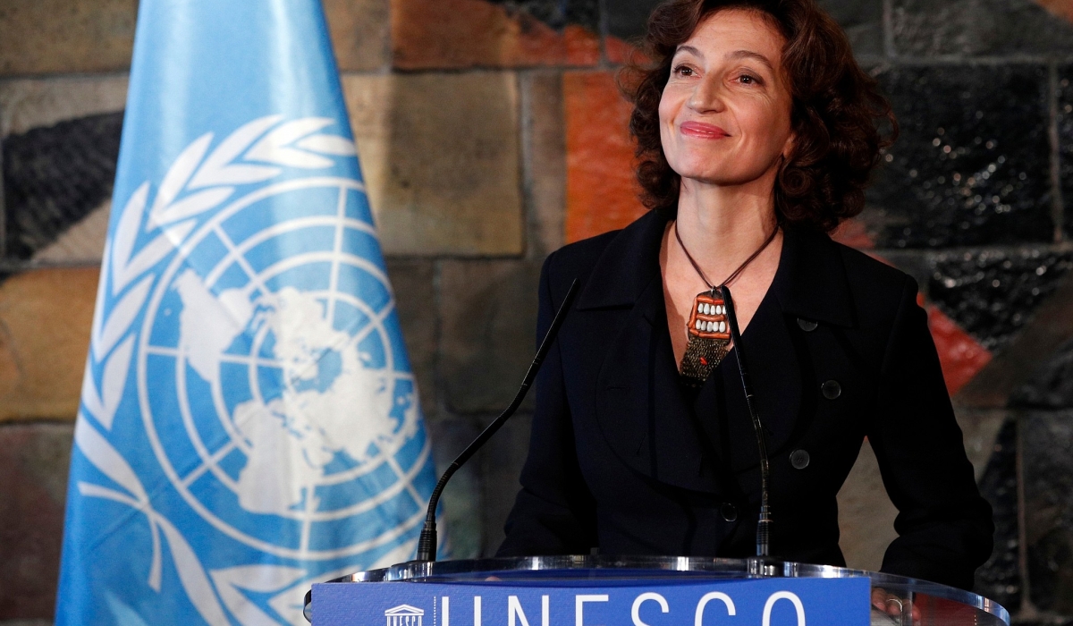 Audrey Azoulay, UNESCO Director General.