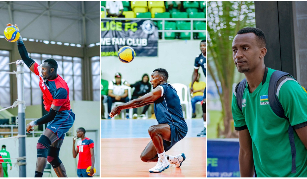 L-R: Gideon Angiro, Glory Niyonkuru, and Olivier Ntagegwa.