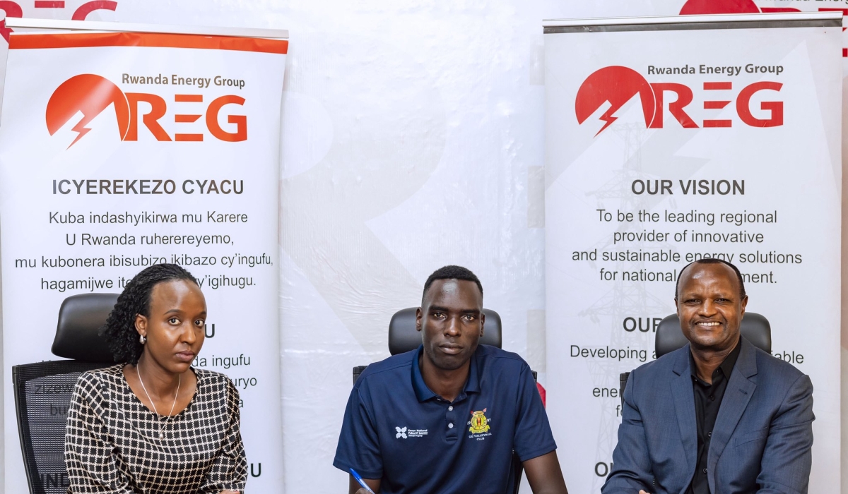 Kenyan star Nicholas Matui (c) has joined REG on a two-year deal-courtesy