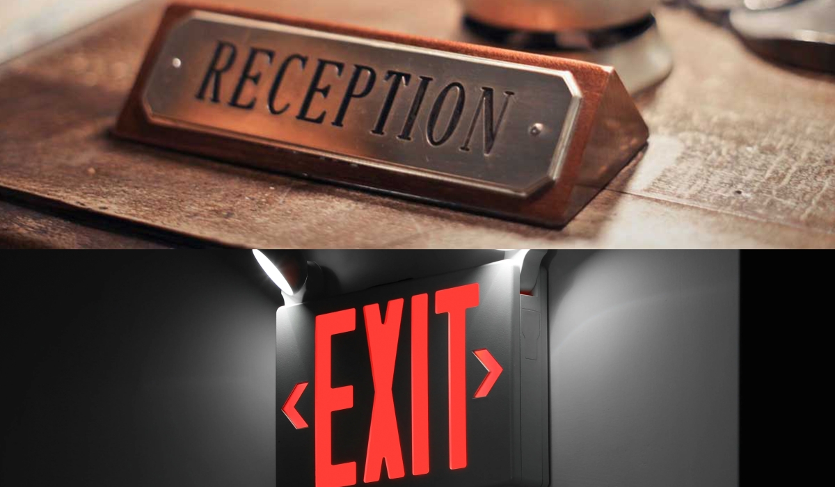 Many public institutions display signs like “Exit,” “Reception,” or “Customer Care” without Kinyarwanda translations, despite these being simple, non-technical terms, an issue that has no excuse.