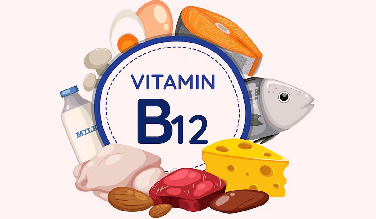 Vitamin B12 is a nutrient that the body needs to stay healthy. Internet Photo