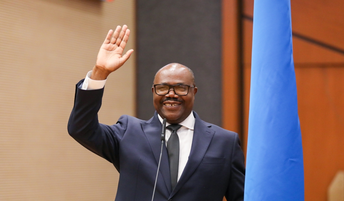 Prime Minister Justin Nsengiyumva. PHOTO BY DAN GATSINZI