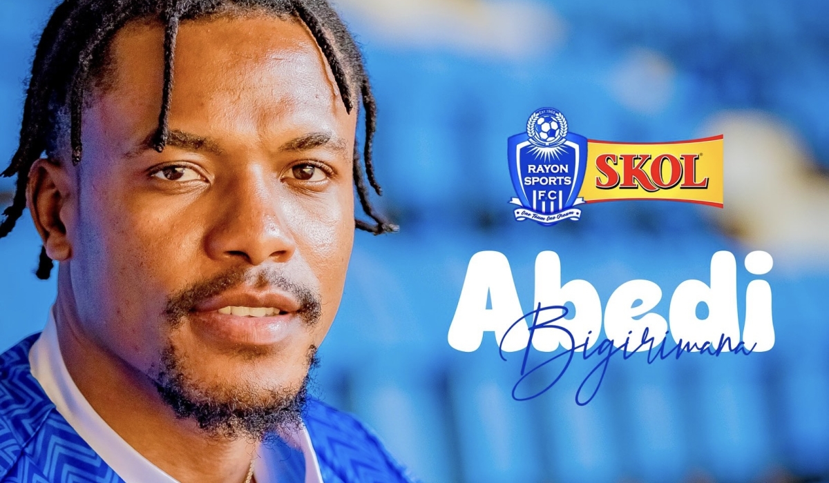 Burundian midfielder Abedi Bigirimana has completed his move to Rayon Sports on a two-year deal-courtesy 
