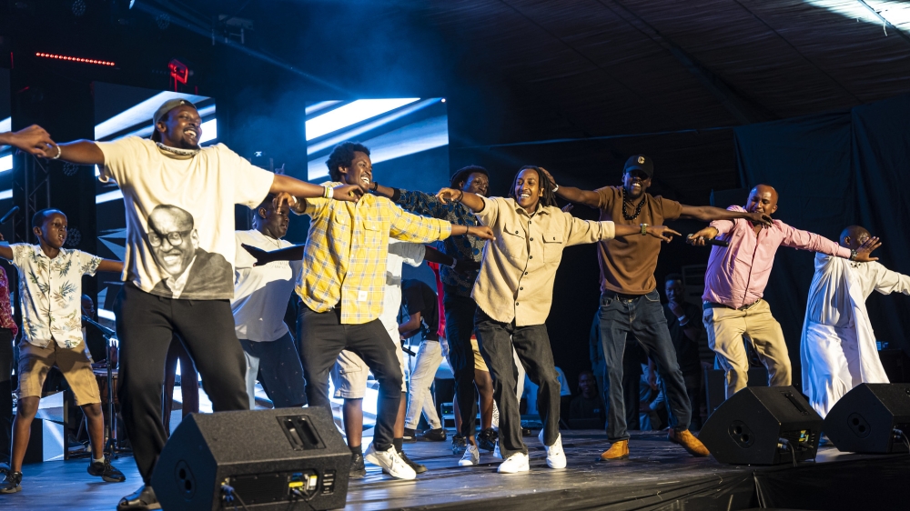 Ishyaka ry&#039;Intore on stage