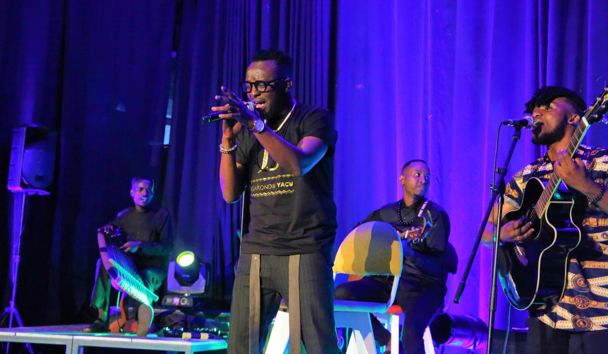 Renowned cultural music artiste Jules Sentore. File