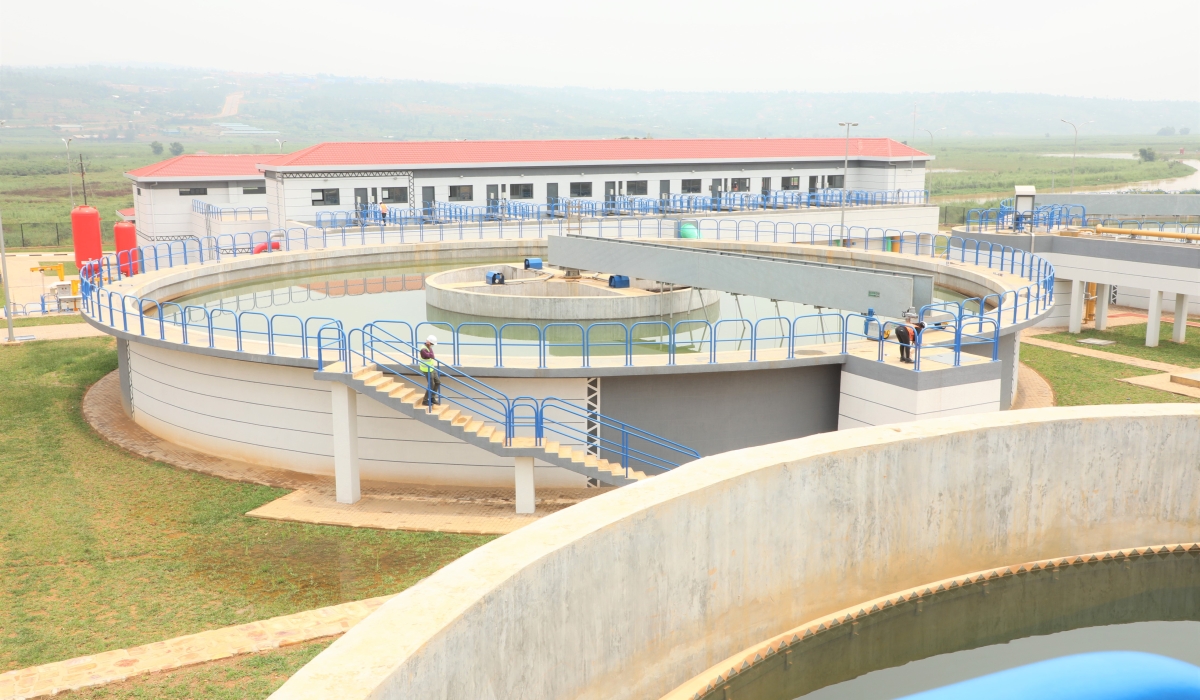 The Kigali Bulk Water Project, featuring the Kanzenze Water Treatment Plant, is one of several initiatives by the Water and Sanitation Corporation (WASAC) to address water shortages in Rwanda. Courtesy Photo