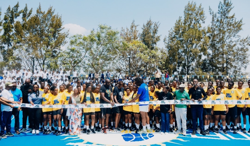 Three new basketball courts were built at St Ignatius in Kibagabaga-courtesy photo