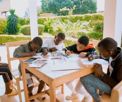 Children in Musanze left the streets and, since they pursued art, their lives have changed-courtesy photos