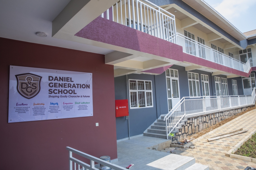 Daniel Generation School (DGS), a new Christian-based learning institution, will open on September 10 in Kagugu, Gasabo District. Photos by Craish Bahizi