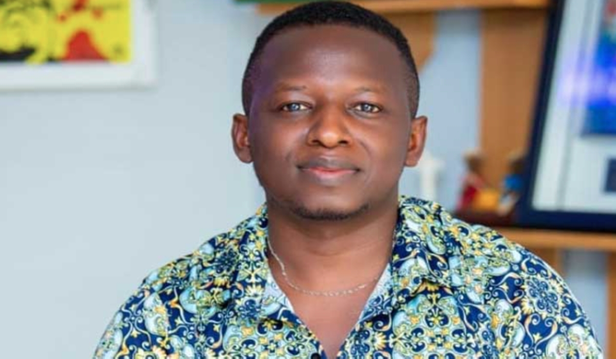 Nigerian filmmaker Kenneth Gyang during an interview while commenting on AI generated content. Courtesy