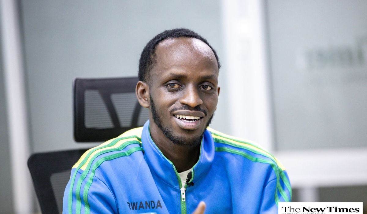 Rwanda’s national karate team captain, Fiston Ntwali, who qualified for the 2025 World Karate Championships. Photo by Emmanuel Dushimimana
