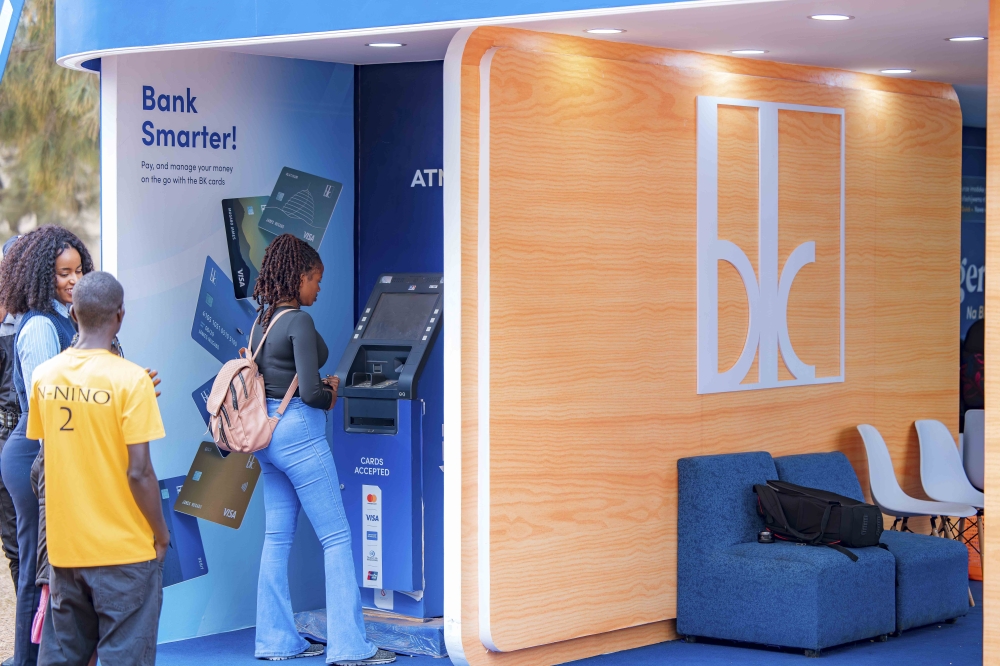 Bank of Kigali (BK) has set up a fully functional branch at this year’s Rwanda International Trade Fair, taking place at the expo grounds in Gikondo from July 29 to August 17.