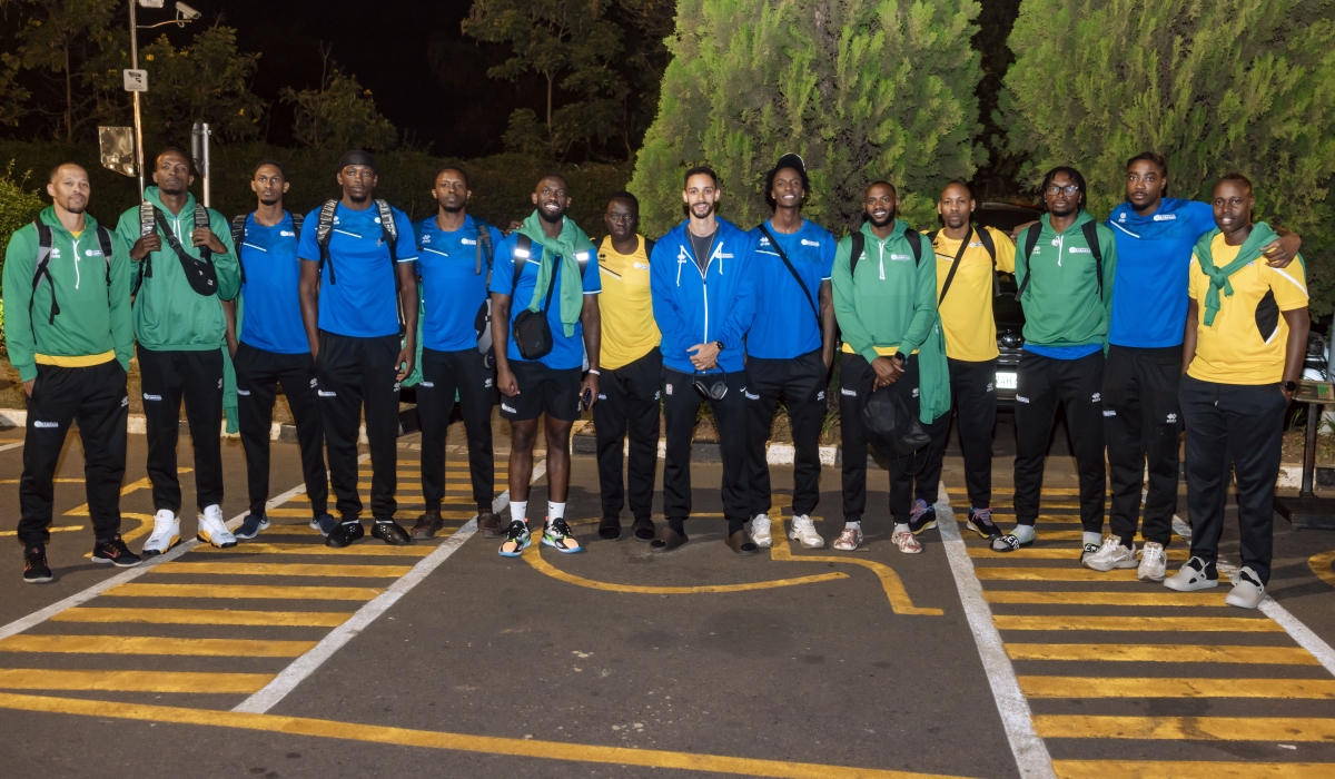 Rwanda head coach Chiekh Sarr and his team arrived in Angola on Sunday, August 10, ahead of the FIBA Afrobasket 2025-courtesy photo