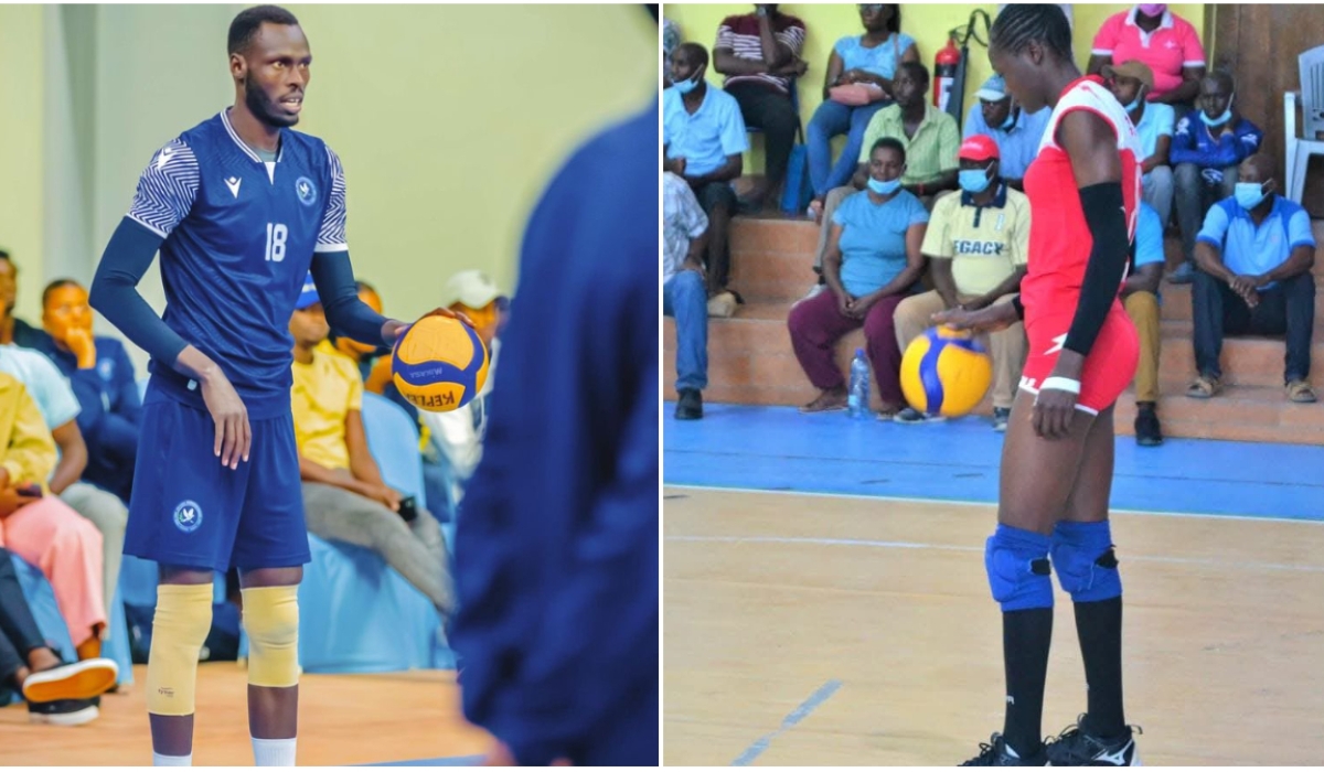 Emmy Twagirayezu (L) and Marion Indeche.