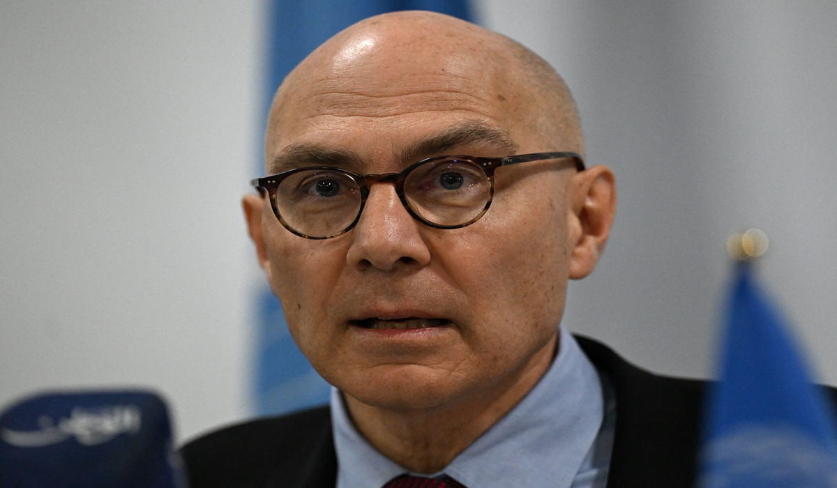 Volker Türk, the UN High Commissioner for Human Rights. Rwanda has called out the institution he leads for issuing baseless claims against the RDF.