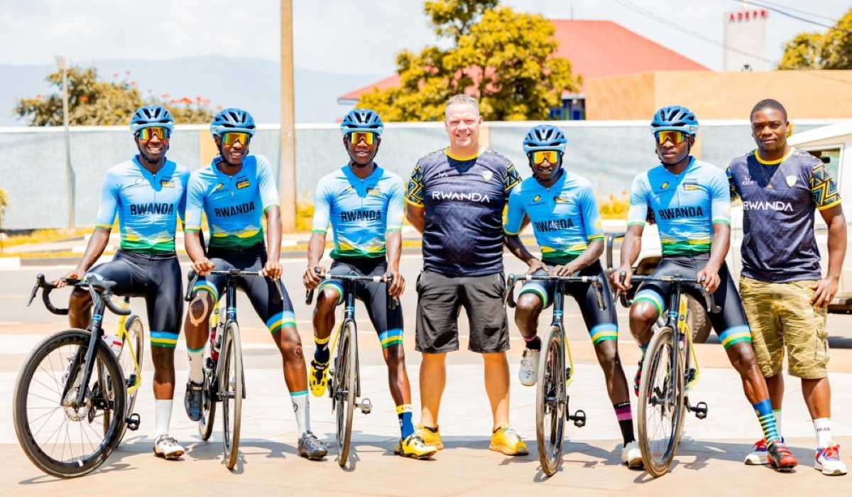 Team Rwanda riders on Monday, August 11, joined the camp in Musanze preparing for 2025 UCI Road World Championship which will take place in Kigali in September-courtesy