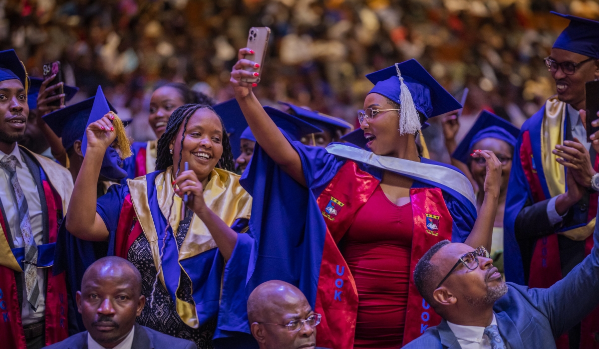 The University of Kigali (UoK) on Friday, August 8, graduated 1,654 students from the Class of 2024 during its 9th graduation ceremony. Craish Bahizi