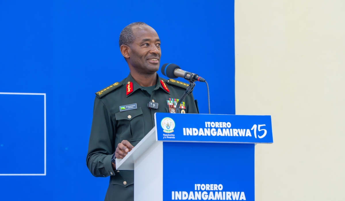 Gen Muganga briefed them on RDF’s ongoing initiatives in finding African solutions to African problems. Courtesy