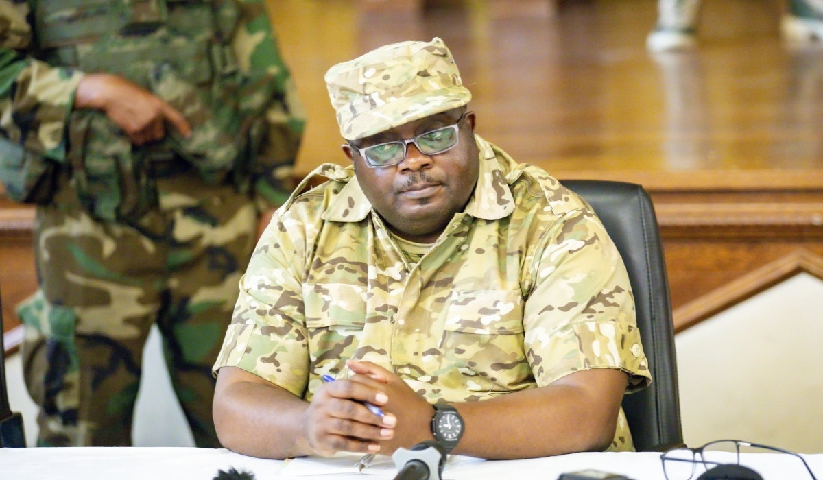 Bertrand Bisimwa, M23&#039;s political leader. File