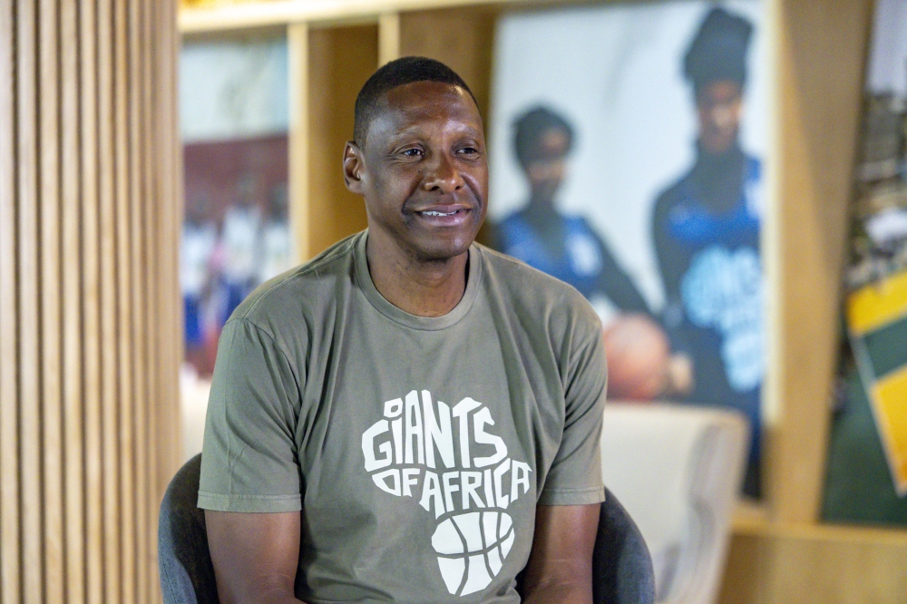 Masai Ujiri, the former Toronto Raptors executive and founder of Zaria Group. PHOTO BY OLIVIER MUGWIZA