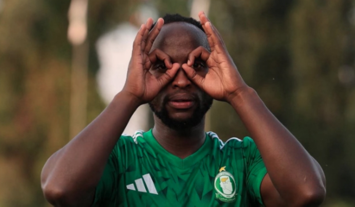 Rwanda defender Thierry Manzi was in target as Al Ahli Tripoli beat Al Ahly Benghazi 2-0 in the final playoof match held in Italy on Tuesday, August 12--courtesy 