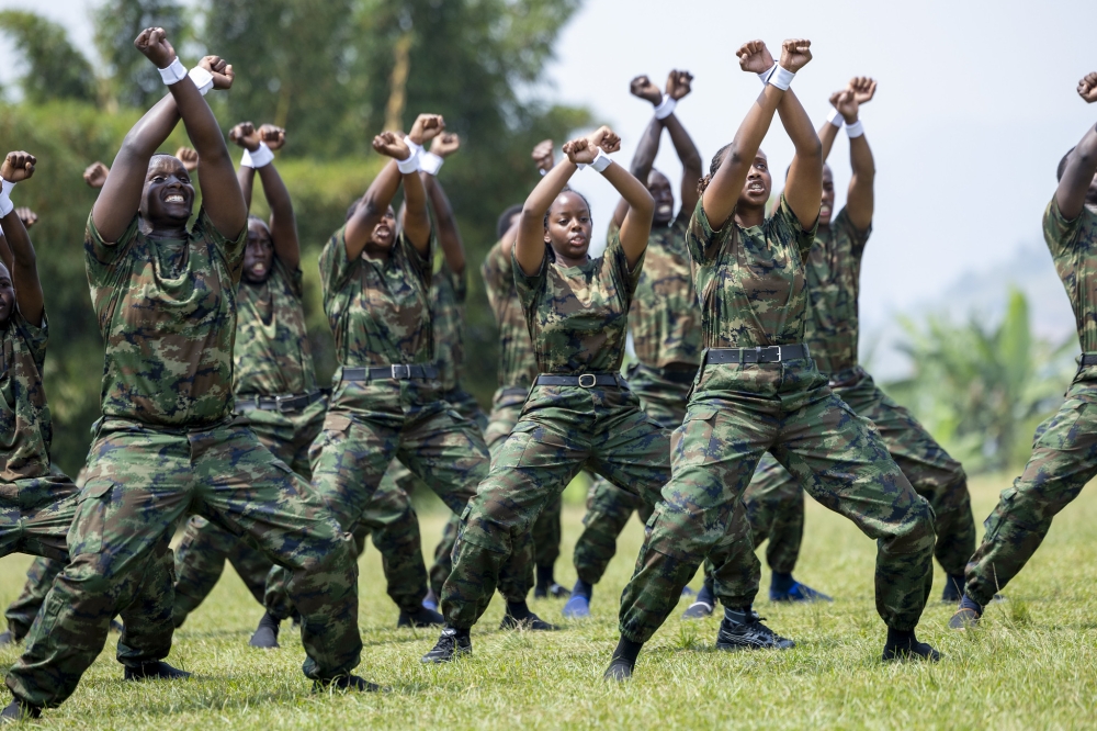 Graduates in uniform showcased military drills, reflecting readiness to contribute to the country’s development.