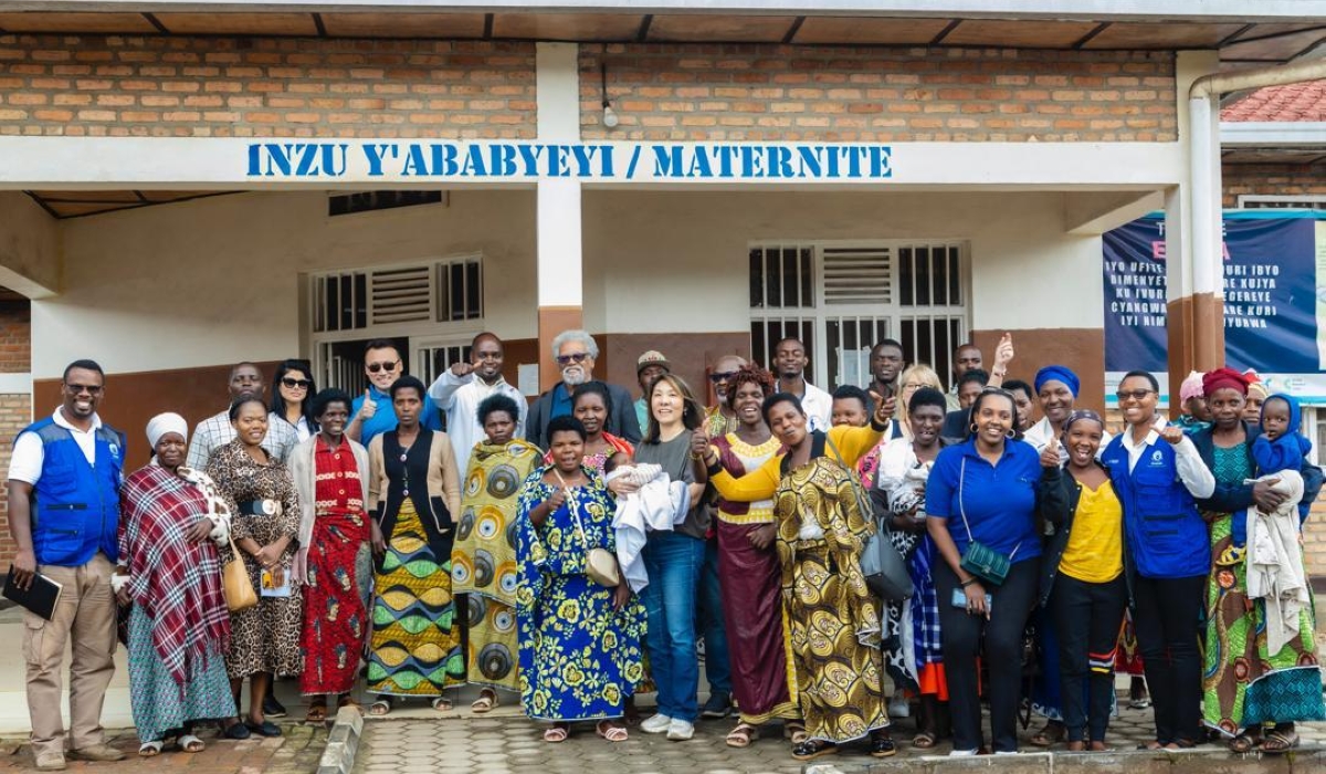 Women who attended the event during cervical and breast cancer screening in Bugesera. Courtesy