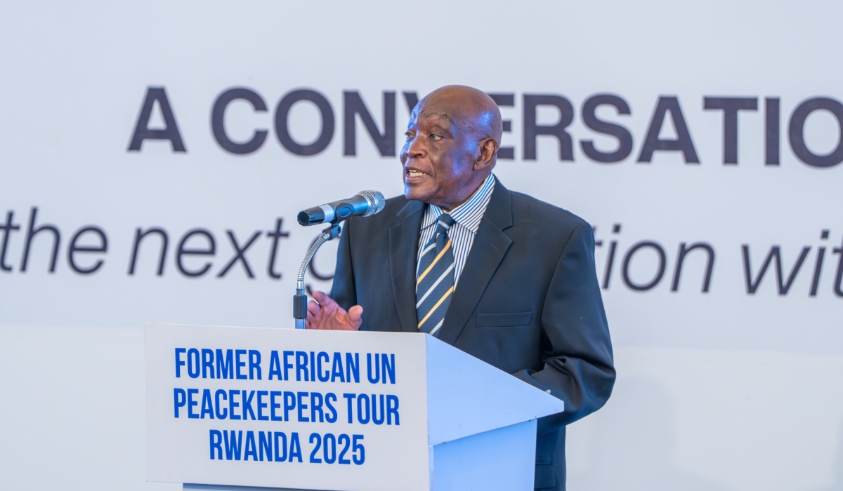 Maj Gen (Rtd) Clayton Boanubah Yaache from Ghana shares his story while on a visit in Rwanda this week.