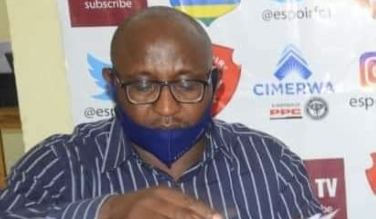 Espoir FC president Godefroid Kamuzinzi