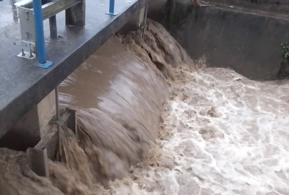 Gihira Water Treatment Plant in Rubavu, located at Sebeya River that was temporary closed due to heavy rain