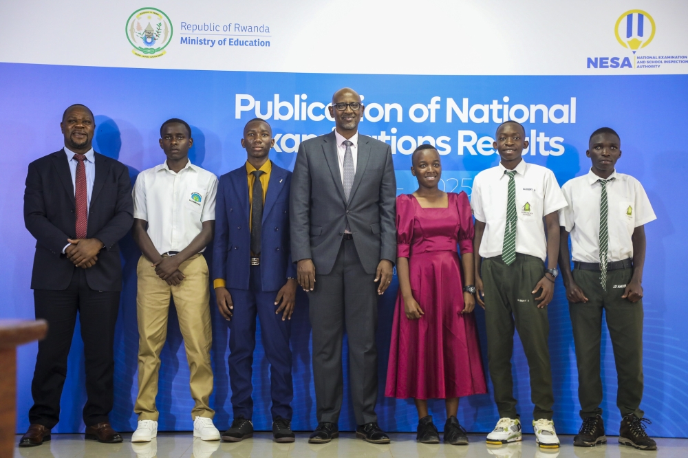 At O’Level, 148,702 candidates sat the exams, with 148,676 graded. Of these, 95,674 passed, giving a 64.35 per cent pass rate. Craish Bahizi