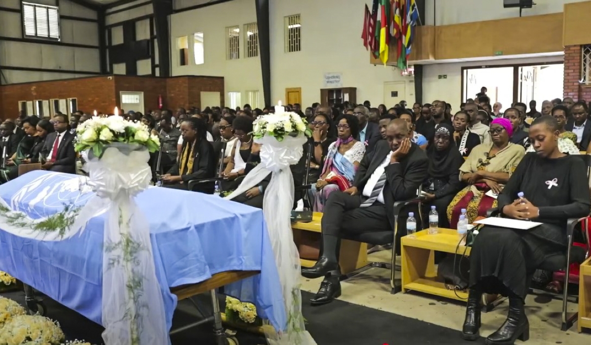 Aisa Kirabo Kacyira, the former Mayor of Kigali and Head of the United Nations Support Office in Somalia, was laid to rest on Tuesday, August 19. Courtesy