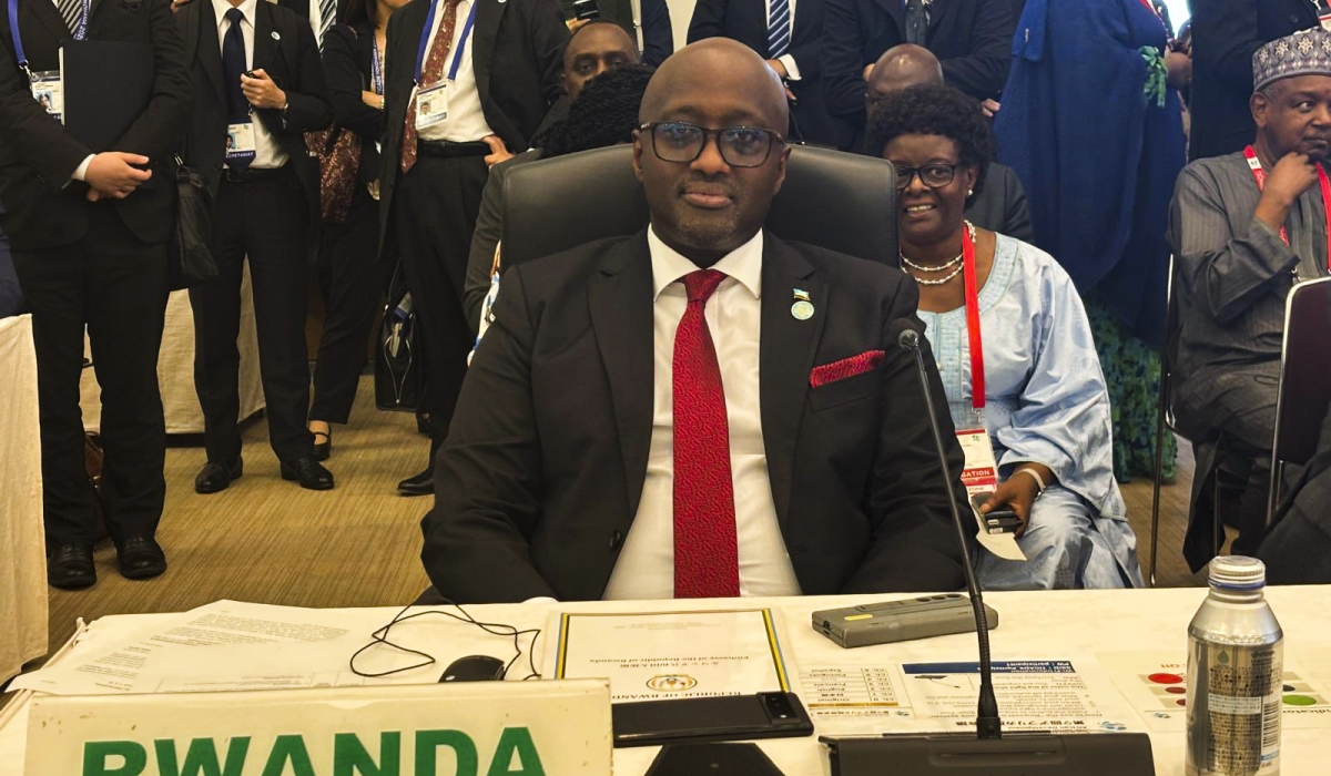 Minister of Foreign Affairs Olivier Nduhungirehe is in Yokohama, Japan, for the ninth Tokyo International Conference on African Development from August 20-22.