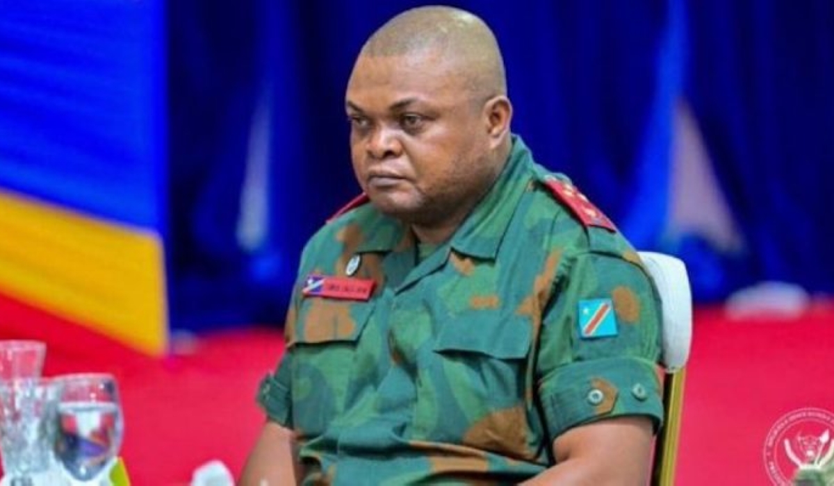 Former Chief of General Staff of the Congolese armed forces (FARDC), Lt Gen Christian Tshiwewe