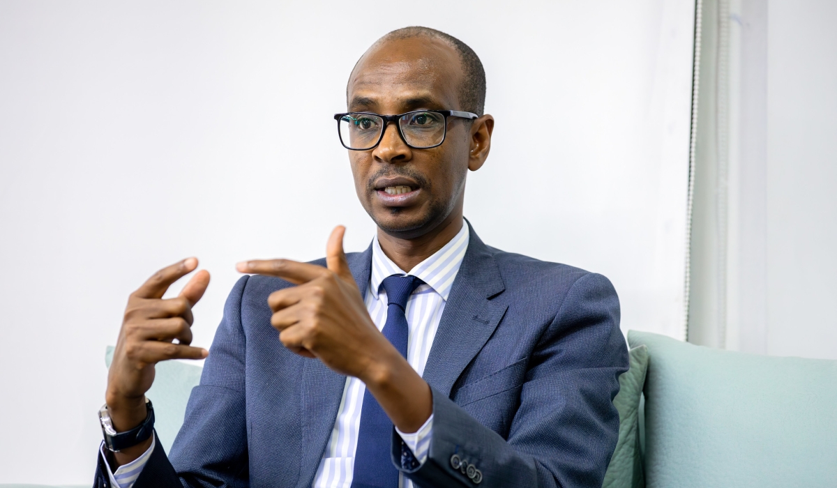Edward Kadozi, the Director General of the Higher Education Council (HEC), speaks to The New Times in Kigali on August 6. Photos by Titus Manzi (2) 